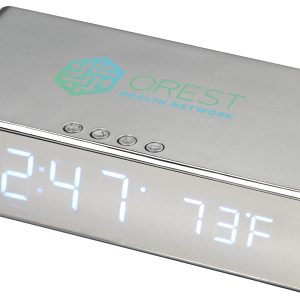 Keen Wireless Charging Desk Clock