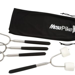 Extendable 34" Roasting Sticks with Carrying Case