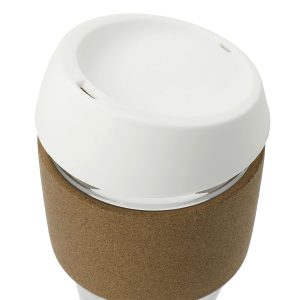 Brooklyn Glass cup with Cork Band 12oz