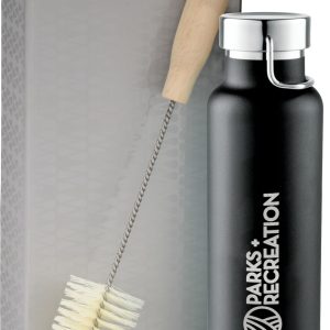 Thor Copper Vacuum Bottle with Brush 22oz
