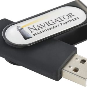 Domeable Rotate Flash Drive 4GB