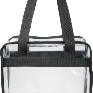 Game Day Clear Zippered Safety Tote