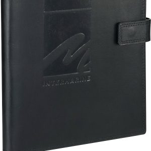 7" x 10" FSC® Mix Uptown Refillable Leather Journa