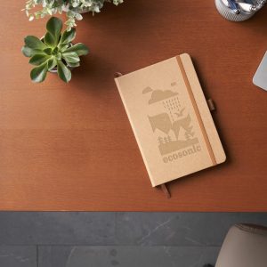 5.5" x 8.5" Washable Kraft Stone Bound Journal