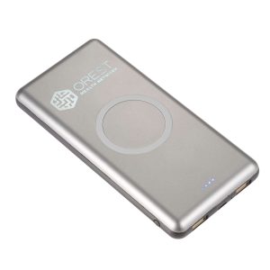 UL Listed Light Up Qi 10000 Wireless Power Bank