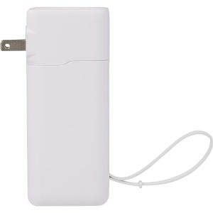 UL Listed 10,000 mAh 20W PD Power Bank with AC Plu