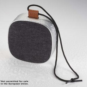 Tahoe Metal & Fabric Waterproof Bluetooth Speaker