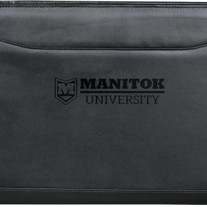 Millennium Leather Zippered Padfolio FSC® Mix Pape