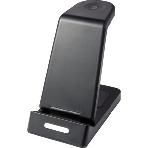 TriCharged 3-in-1 15W Wireless Charging Stand