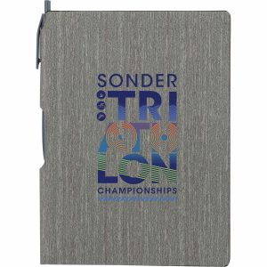 6″ x 8.5″ FSC® Mix Bari Notebook with Pen