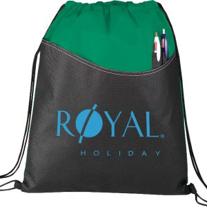 Rivers Non-Woven Drawstring Bag