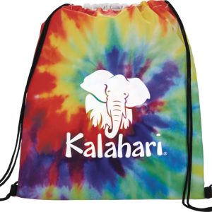 Tie Dye Drawstring Bag