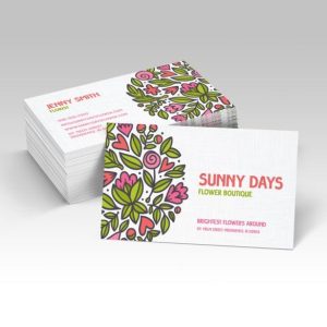 2″ x 3.5″ 100lb Cover Uncoated Linen Business Cards